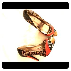Exotic Animal Print Pumps